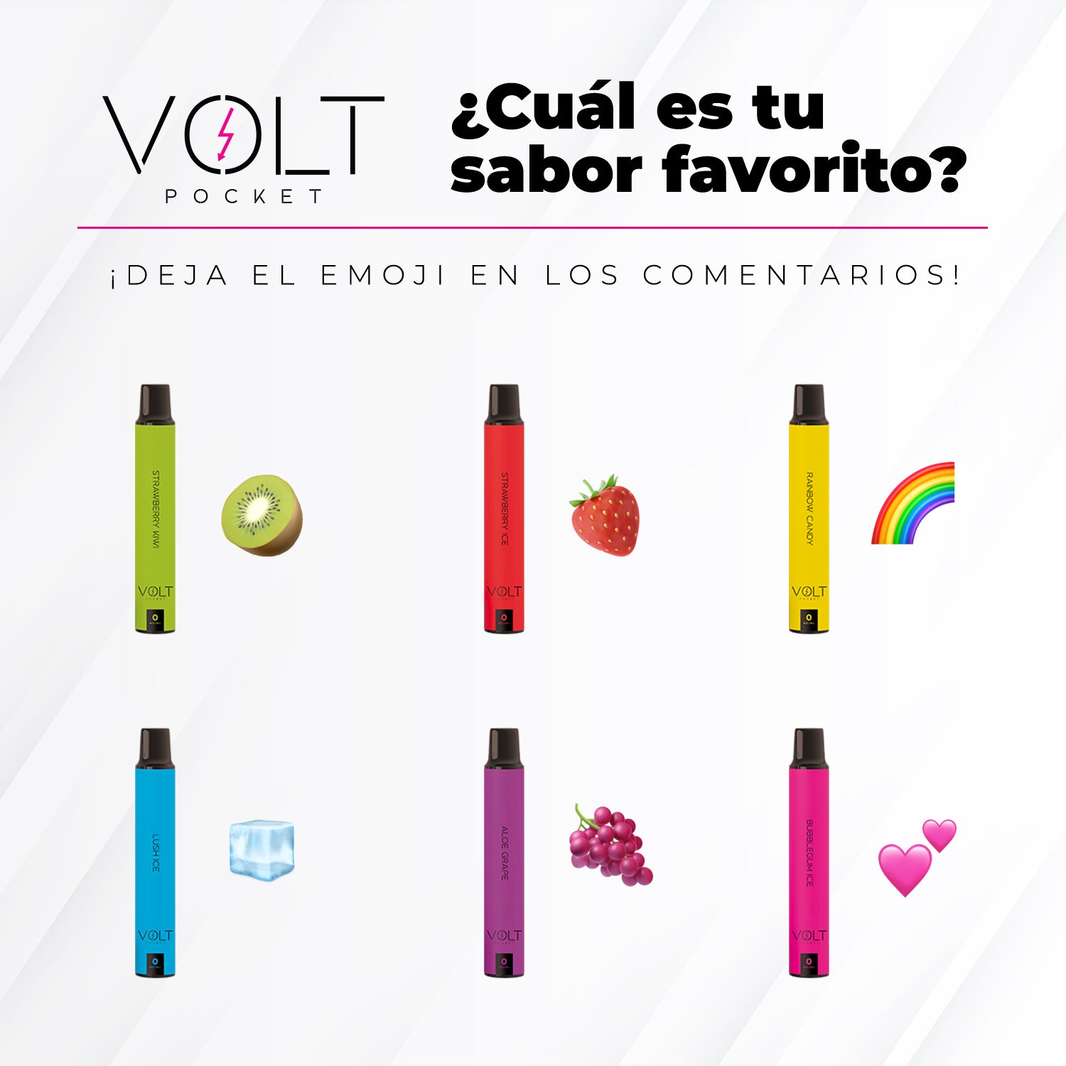 Sabores vaper desechable Volt Pocket