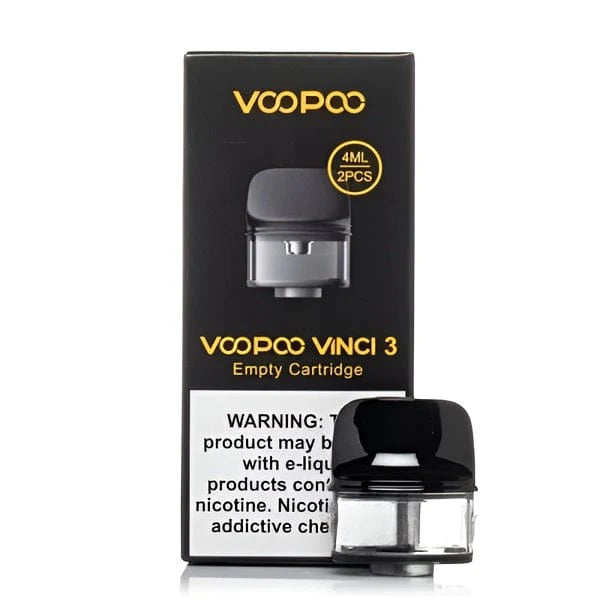 Cartuchos de pod de recambio para Vaper recargable Voopoo Vinci 3, 2 unidades de 4 ml